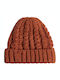 Snow Tram Beanie Unisex Beanie Knitted Paprika