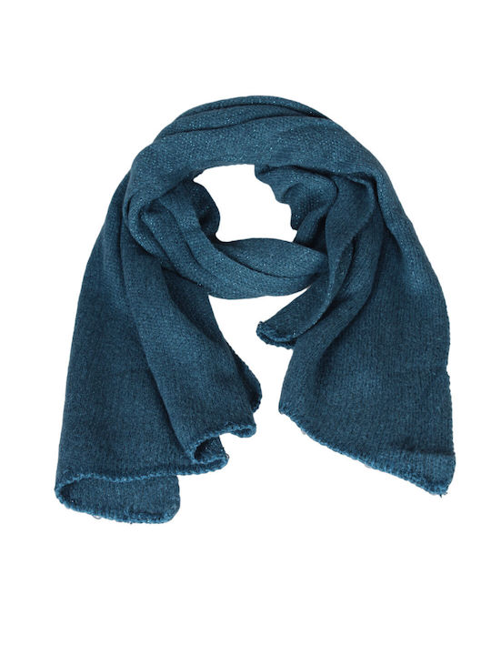 Gk.fashion Women's Wool Scarf Turquoise