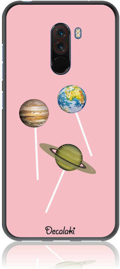 Lollipop Planets Back Cover Silicon Multicolor (Pocophone F1)
