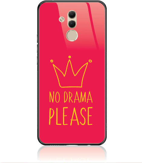 No Drama Please Back Cover Tempered Glass Multicolor (Honor 20 Lite)