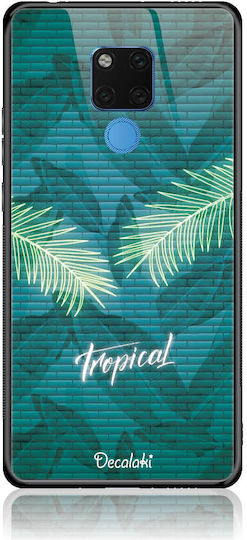Tropical Bomb Umschlag Rückseite Gehärtetes Glas Mehrfarbig (Huawei Mate 20)