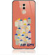 Fat City Pastel Back Cover Tempered Glass Multicolour (Honor 20 Lite)