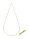 Senzio Belibasakis Gold Chain Neck 14K Length 55cm