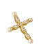 Senzio Belibasakis Women's Gold Cross 14K