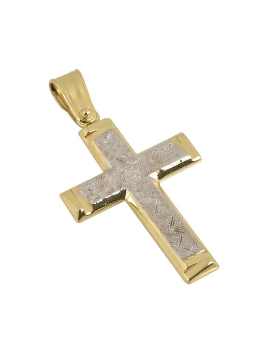 Filva Oro Men's Gold Cross 14K