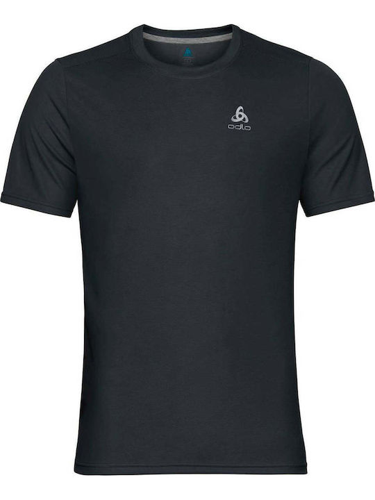 Odlo Fdry Sportliches Kurzarm T-Shirt Schwarz