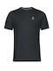 Odlo Herren T-Shirt Kurzarm Schwarz