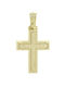 Triantos Herren Gold Kreuz 14K