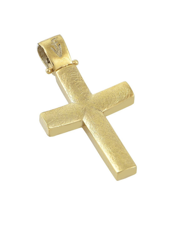 Filva Oro Men's Gold Cross 14K