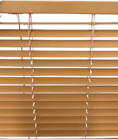 Jalousie Shade Blind Aluminum Apricot L40xH60cm