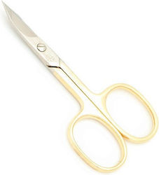 Filax Gold-Plated Curved Tip Nail Scissors
