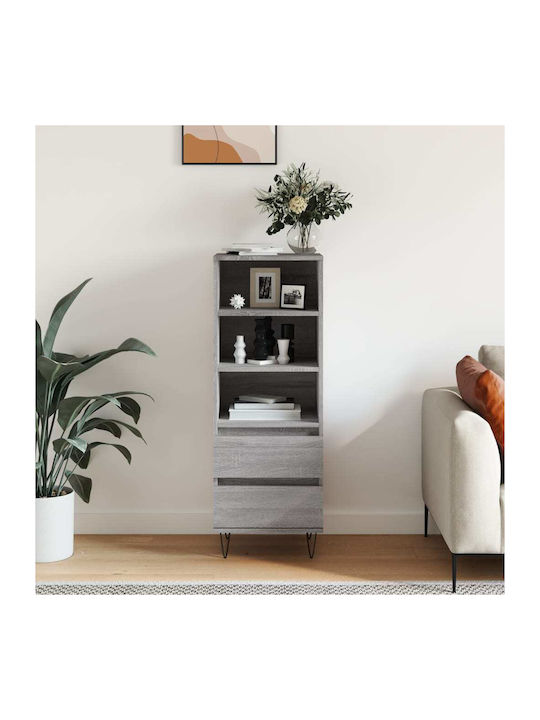 Bibliothek Grey Sonoma 40x36x110cm