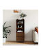 Bookcase Brown Oak 40x36x110cm