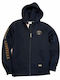 Everbest Men's Sweatshirt Jacket Blue