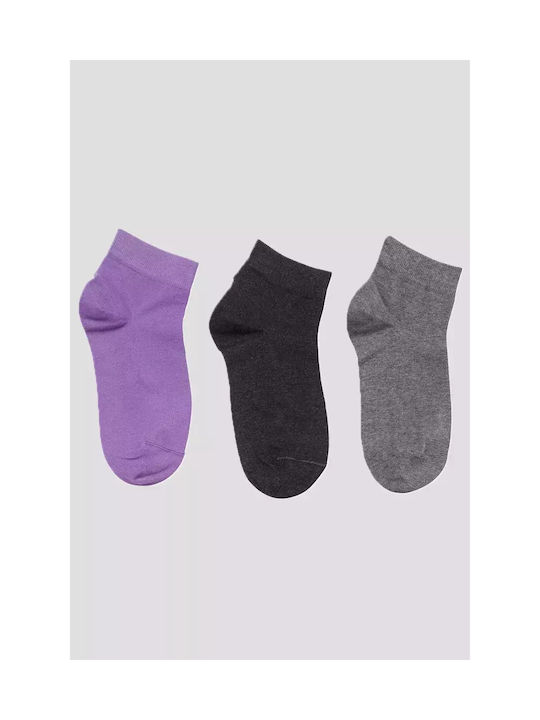 ME-WE Women's Socks Gray 3Pack