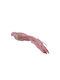 XMASfest Weihnachtliche Stoff Figur Kleiner Vogel Rosa Höhe 32cm 6Stück