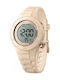 Ice Digital Women's Watch with Pink Rubber Strap
