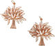 Eurobaby Metallic Jewelry Material in Shape Flower from Pink Gold