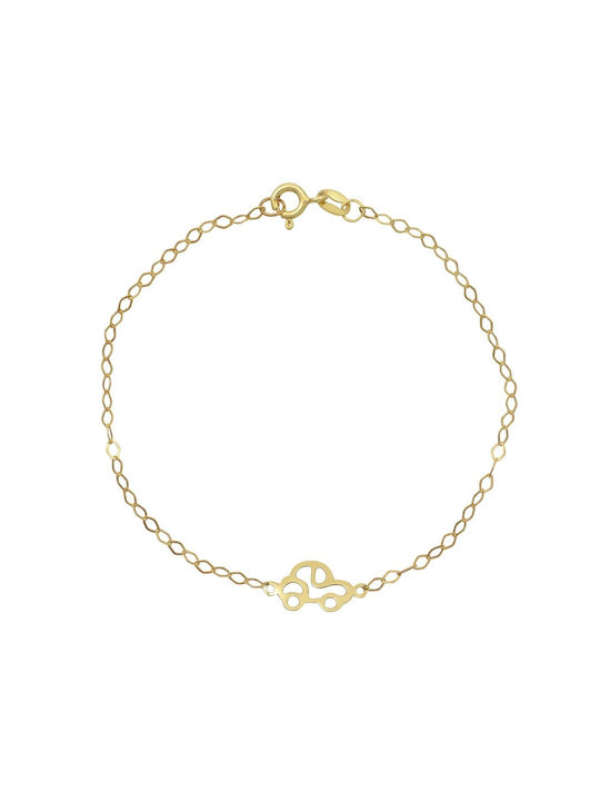 Senzio Belibasakis Kids Bracelet from Gold 9K