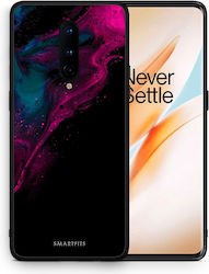 Smartfits Watercolor Pink Black Roz (OnePlus 8)