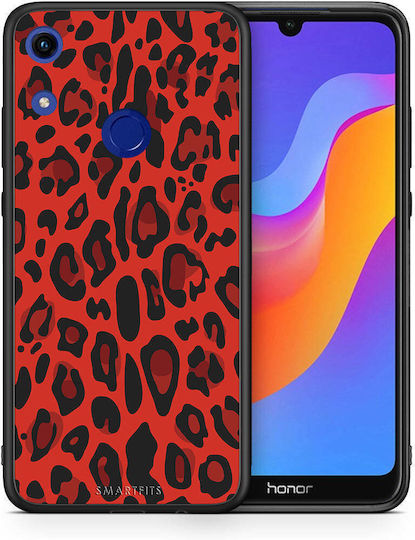 Smartfits Animal Red Leopard Задна корица Червен (Honor 8A) 4356606394505_31209425207433