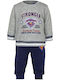 Kinder Sweatpants Set - Jogginganzug Gray 2Stück