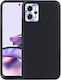 Umschlag Rückseite Silikon Schwarz (Moto G13)