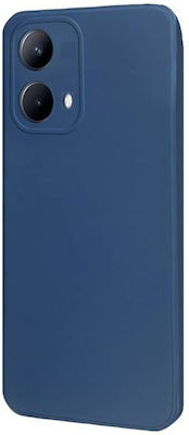 Protect Lens Back Cover Silicone Blue (Moto G53)