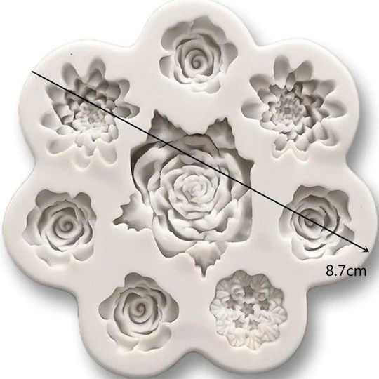Silgram Mold Silicone for Candle / Clay 8.7x8.7cm
