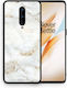 Smartfits White Gold Marble Back Cover Alb (OnePlus 8)