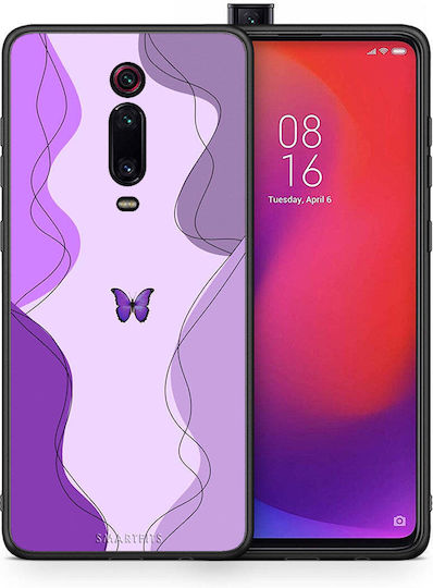 Smartfits Purple Mariposa Back Cover Μωβ (Xiaomi Mi 9T / 9T Pro)