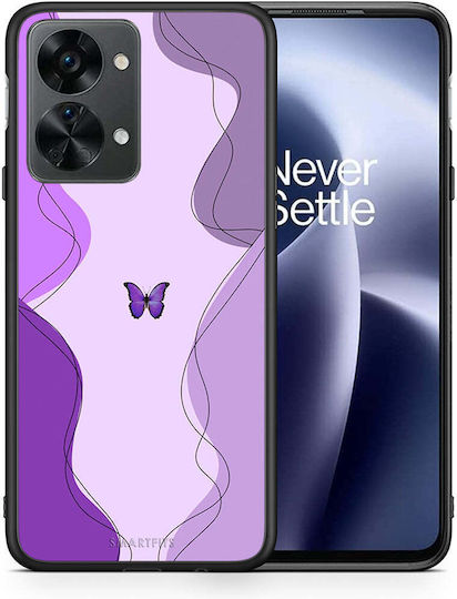 Smartfits Purple Mariposa Задна корица Лилав (OnePlus Nord 2T) 7634928631963_43313255579803