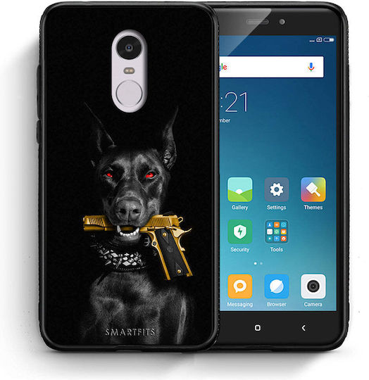Smartfits Golden Gun Back Cover Auriu (Redmi Note 4)