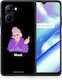 Smartfits Grandma Mood Black Back Cover Μαύρο (Realme C33)
