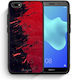 Smartfits Red Paint Back Cover Κόκκινο (Huawei Y5 2018 / Honor 7S)