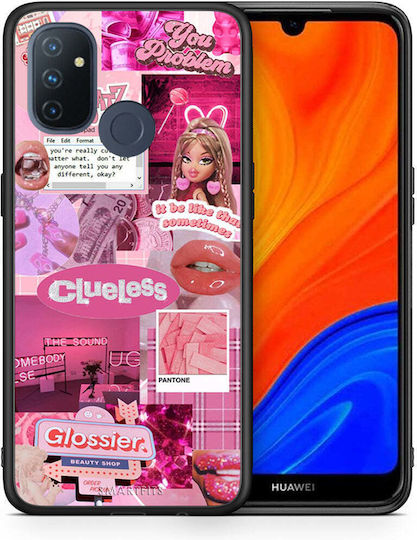 Smartfits Pink Love Back Cover Pink (OnePlus Nord N100)