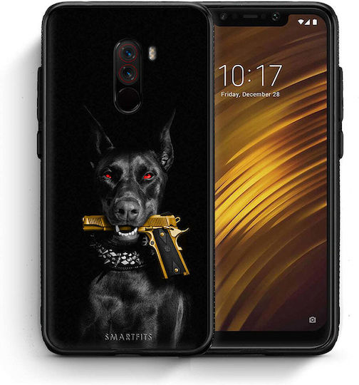 Smartfits Golden Gun Back Cover Auriu (Pocophone F1)
