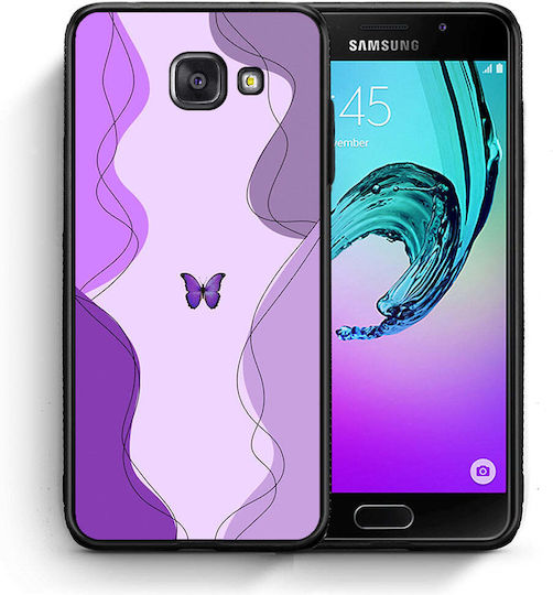Smartfits Purple Mariposa Back Cover Μωβ (Galaxy A5 2017)