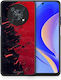 Smartfits Red Paint Back Cover Κόκκινο (Huawei Nova Y90)