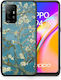Smartfits White Blossoms Back Cover Alb (Oppo A94) 7522700558491_42928314450075