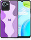 Smartfits Purple Mariposa Back Cover Μωβ (Realme C30)