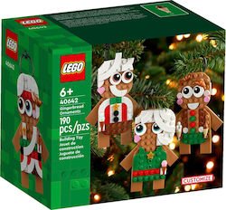 Lego Gingerbread Ornaments - Christmas for 6+ Years Old