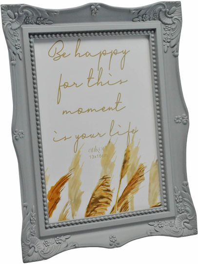 Ankor Wall-mounted Plastic Photo Frame with Gray Frame