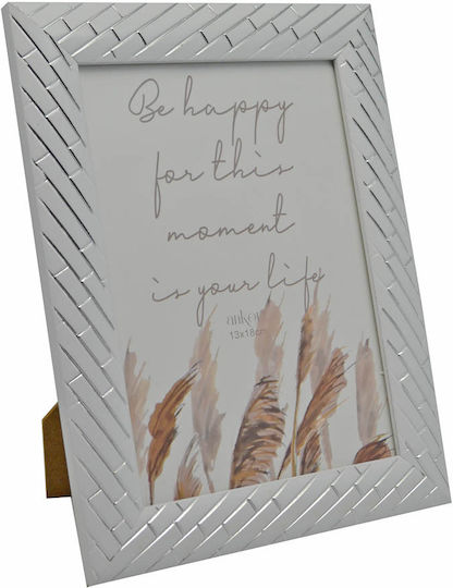Ankor Wall Photo Frame with Silver Plastic Frame 15x20