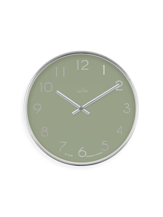 Wall Clock Silver Ø25cm