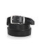 Beverly Hills Polo Club Bh-07/35 Men's Leather Belt Black