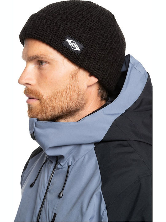 Tofino Beanie Unisex Σκούφος Πλεκτός σε Μαύρο χρώμα