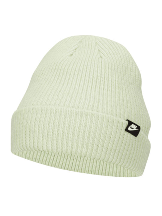 Knitted Beanie Cap White