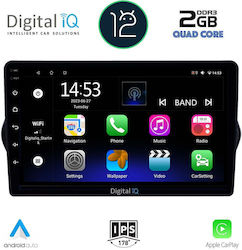 Digital IQ Ηχοσύστημα Αυτοκινήτου για Fiat Tipo Mini ONE 2015-2018 (Bluetooth/USB/AUX/WiFi/GPS/Apple-Carplay/Android-Auto) με Οθόνη Αφής 9"
