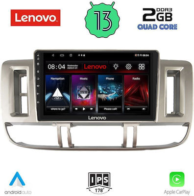 Lenovo Car Audio System for Nissan X-Trail 2000-2004 (Bluetooth/USB/WiFi/GPS) with Touch Screen 9"